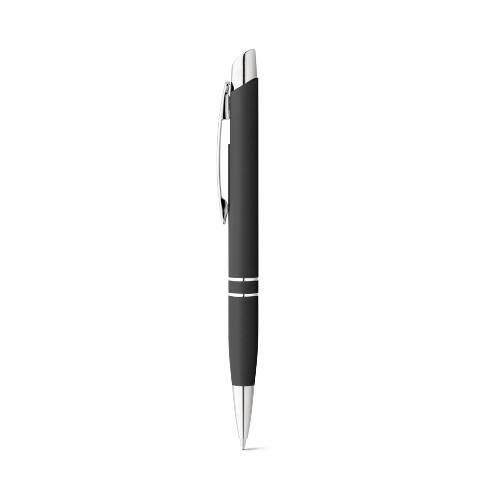 Aluminum Ballpoint Pen with Rubber Coating - Ambleside - Clayton-le-Moors