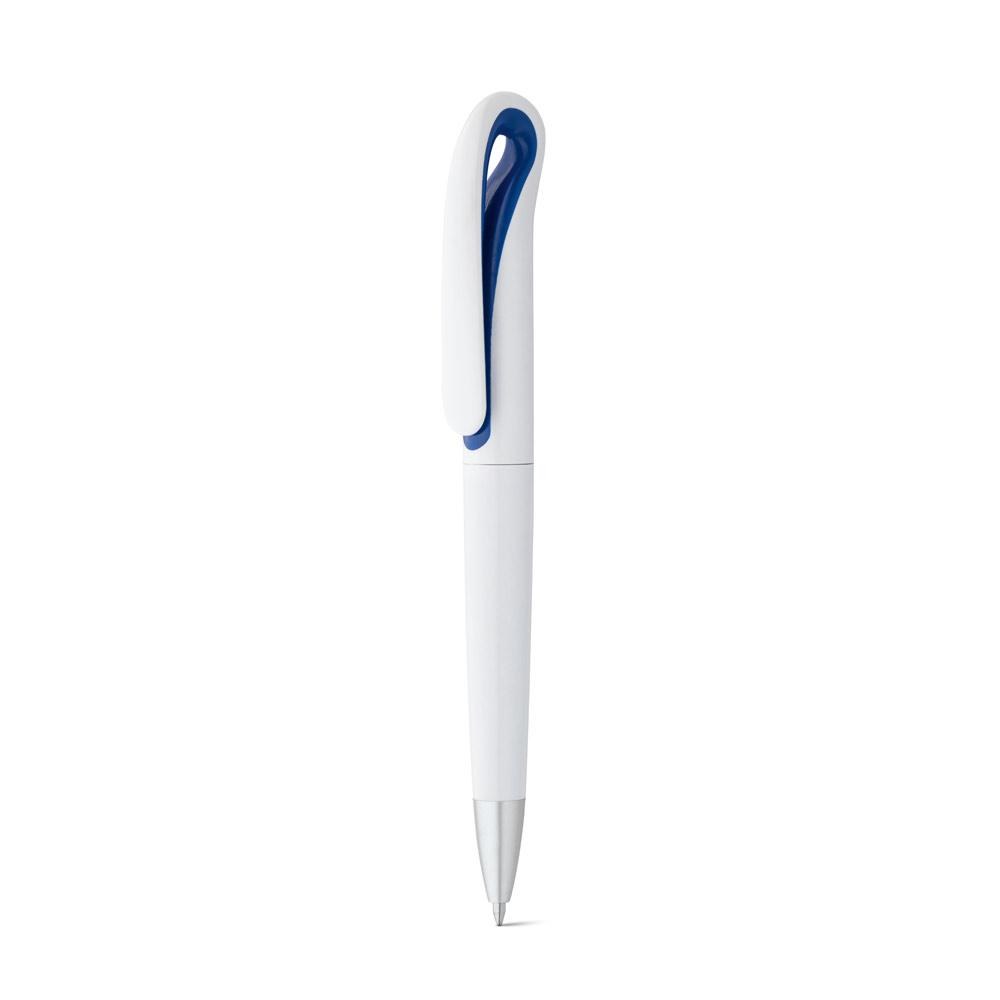 A ball pen with blue ink that has a twistable feature - Eccles - Beeston