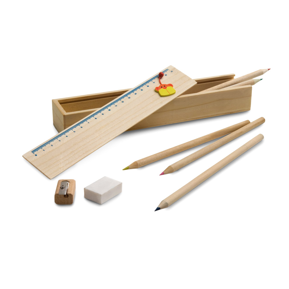 Drawing Set in Wooden Box - Woodford Green