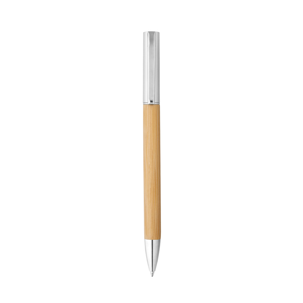 Penna a Sfera in Bambù a Scatto