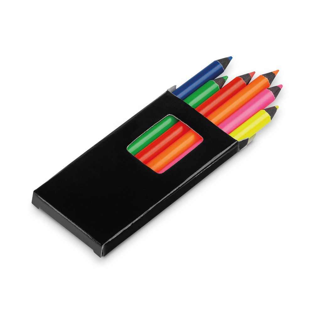 Ensemble de Crayons FluorWood - 