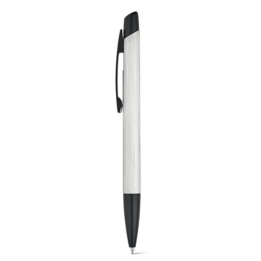 This is an aluminum ballpoint pen which comes with a gift case. The brand is Longparish. - Whitstable