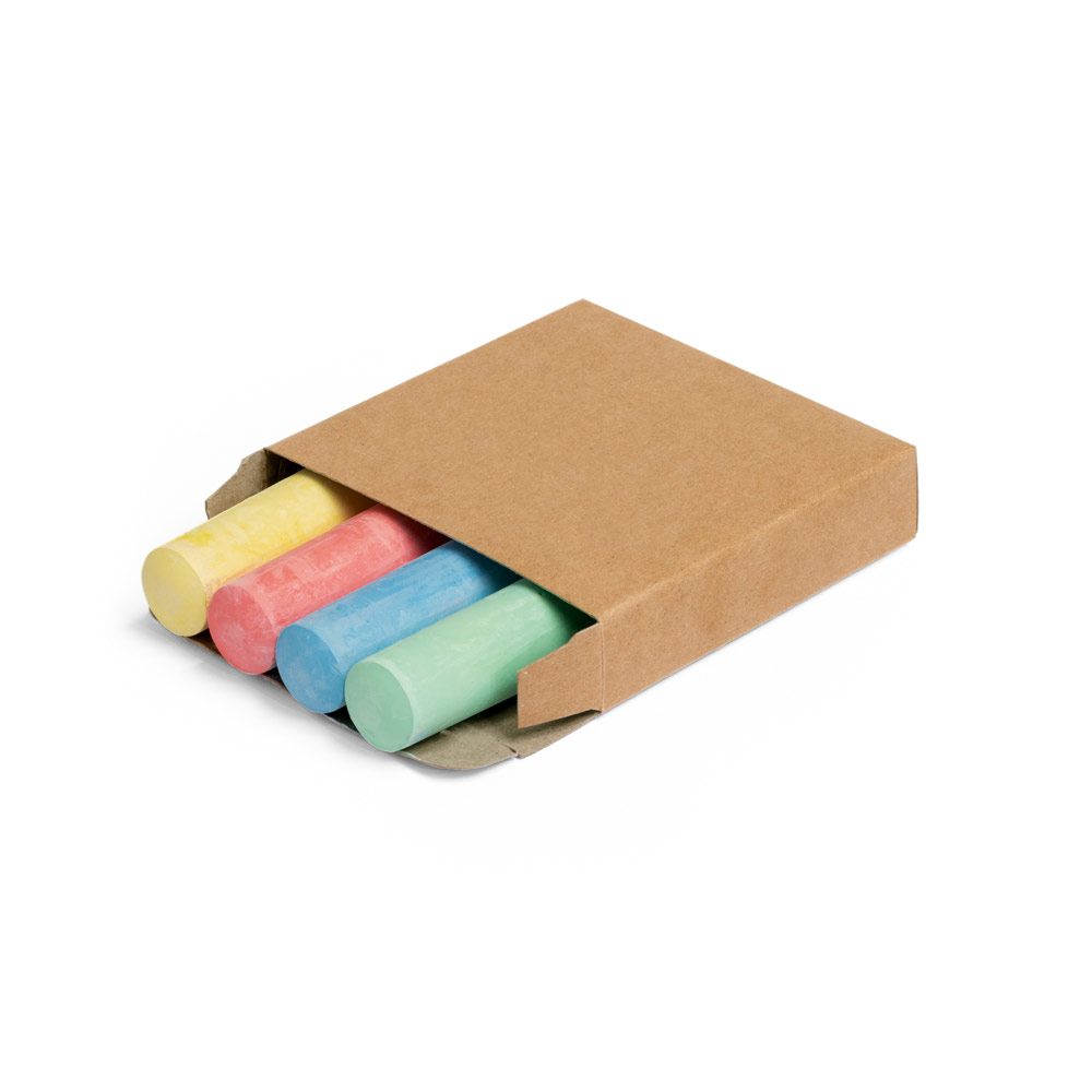 Box of Coloured Chalk - Bledlow - Reddish