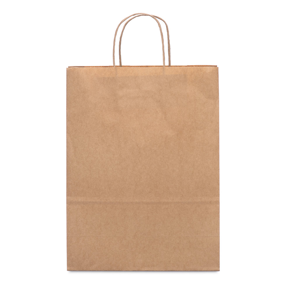 Kraft Paper Bag with Twisted Handle - Chiddingstone - Barbury Castle