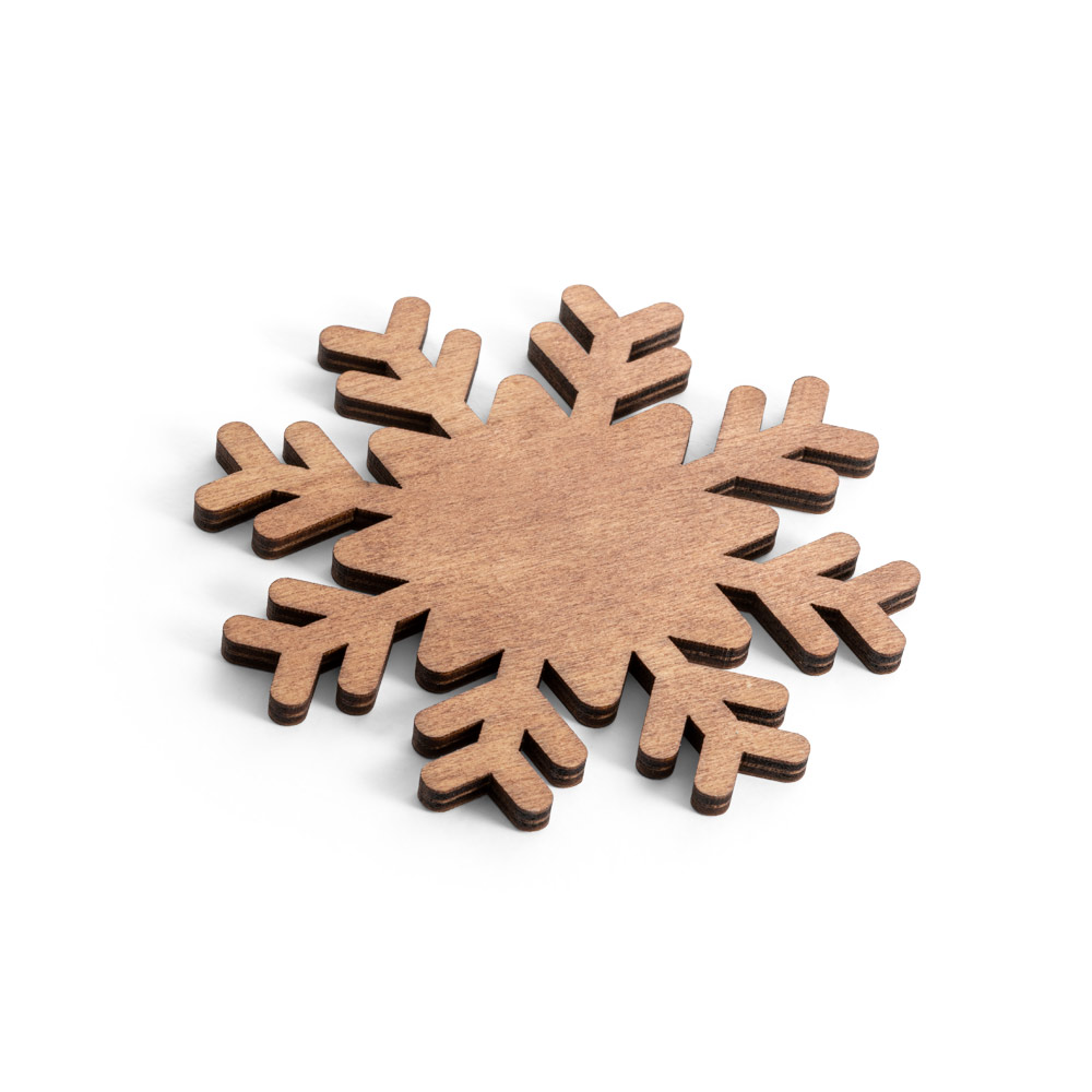 Set of Snowflake Coasters - Crondall - Devizes