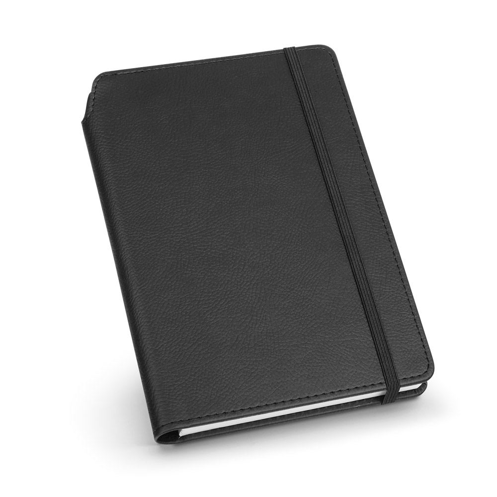 Cuaderno de tapa dura tamaño A5 con cubierta de cuero PU - Colnbrook - Quero