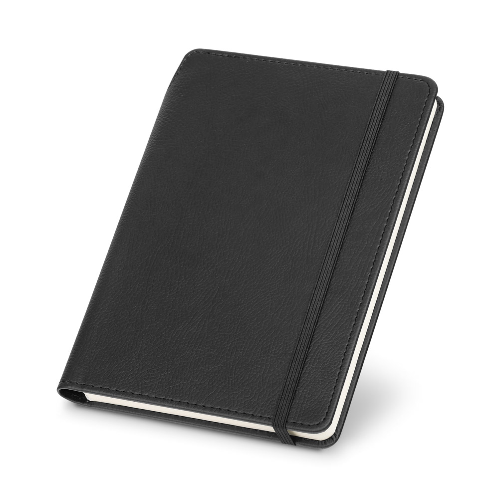 Cuaderno de tapa dura tamaño A5 con cubierta de cuero PU - Colnbrook - Quero