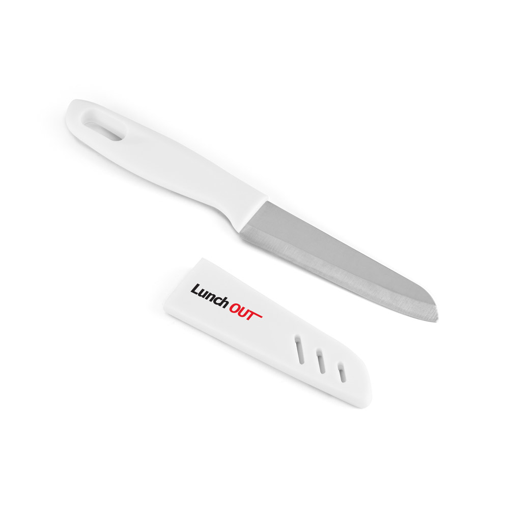 Stainless Steel Knife with Protective Cover - Bourton-on-the-Water - Eastleach