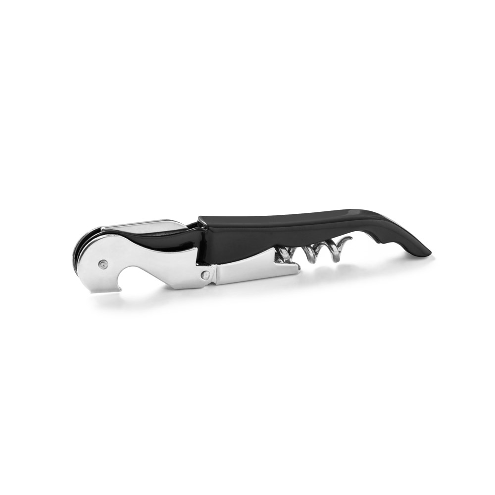 The Compact Corkscrew from Abbotsbury is designed for sommeliers. This small tool fits easily in pockets and bags, making it a great choice for professionals who need to be able to open wine bottles at a moment's notice. - Peterhead