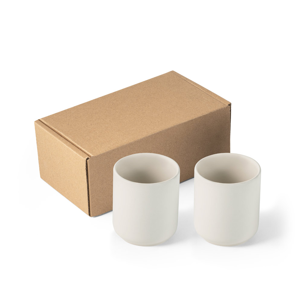 Set of Matte Ceramic Cups - Alfriston - Wandsworth
