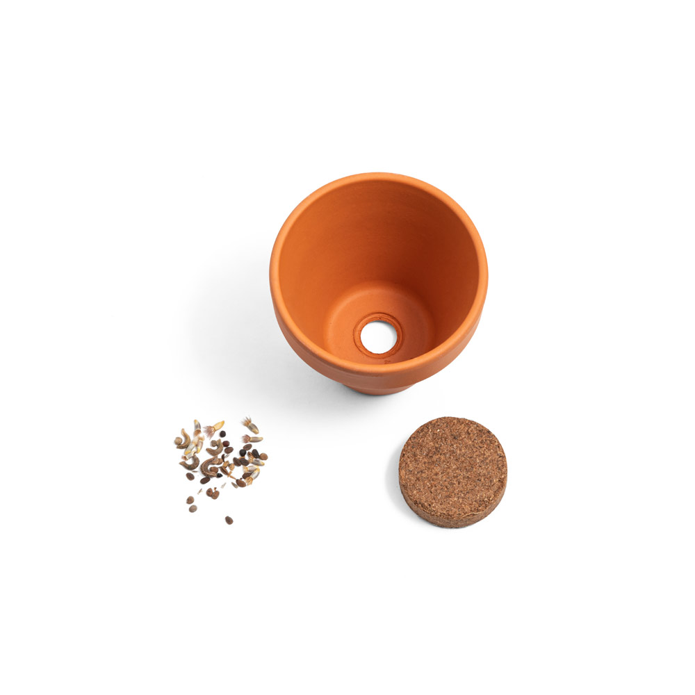 Kit de démarrage de graines en pot d'argile - Saint-Emilion