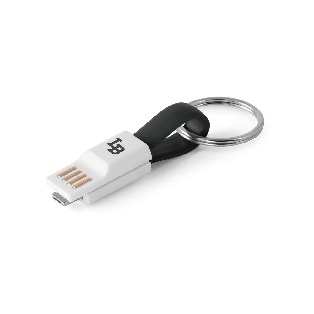Câble de porte-clés USB 2-en-1 - Les Anses-d'Arlet