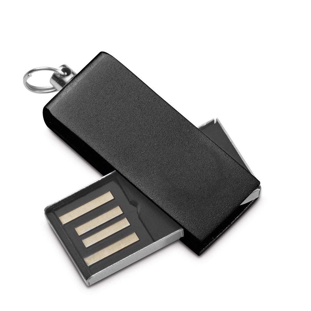 Compact Aluminum USB Flash Drive - Deddington - Castle Cary