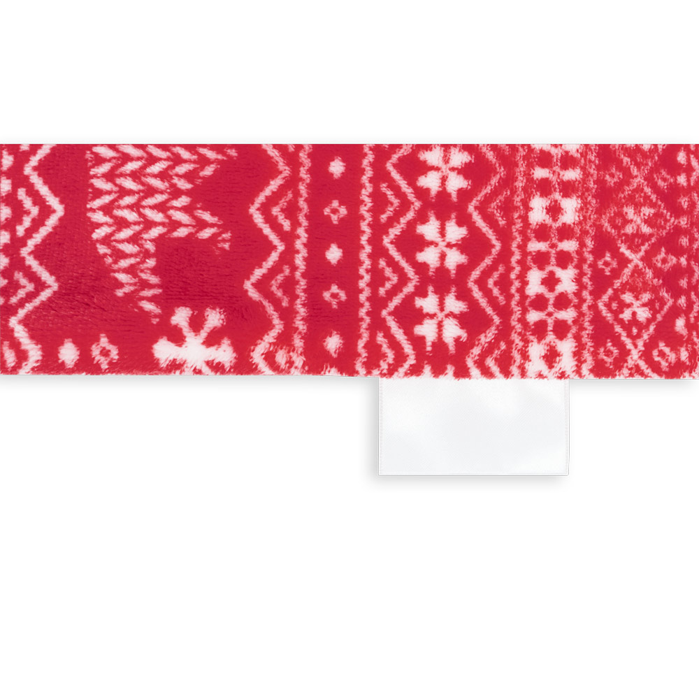 A velvet polar blanket that comes with a Christmas bag - Grayshott