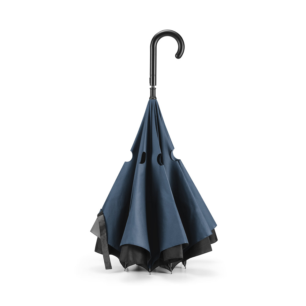 Reversible Pongee Umbrella - Alfriston