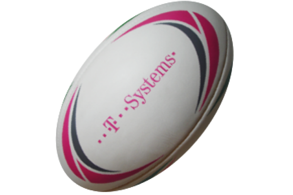 Ballon de rugby cousu à la main