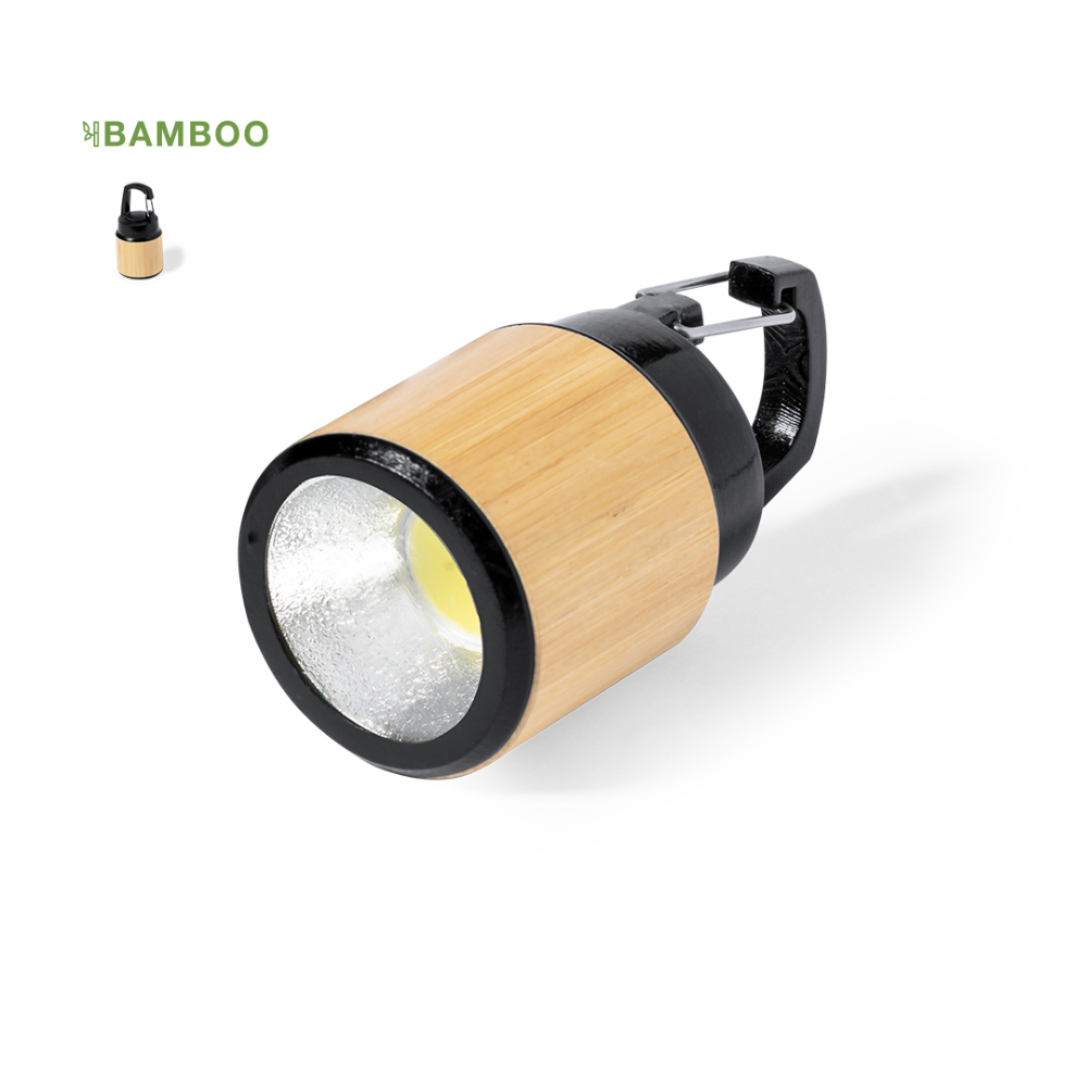 Torche LED en Bambou