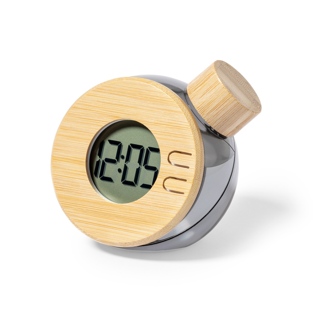 Bamboo Water-powered Table Clock - Bibury - Wooler
