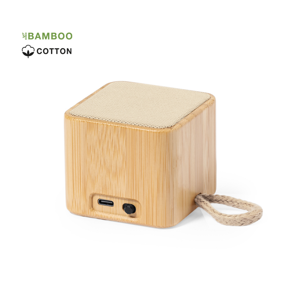 Haut-parleur Bluetooth en bambou - Le Mesnil-le-Roi