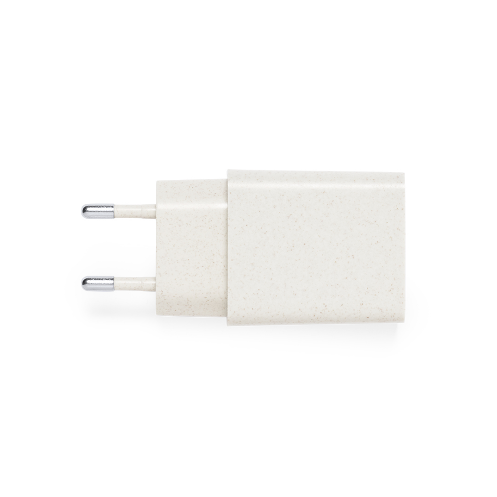 Quick Charge Wheat Straw USB Wall Charger - Huntingdon - Carrington