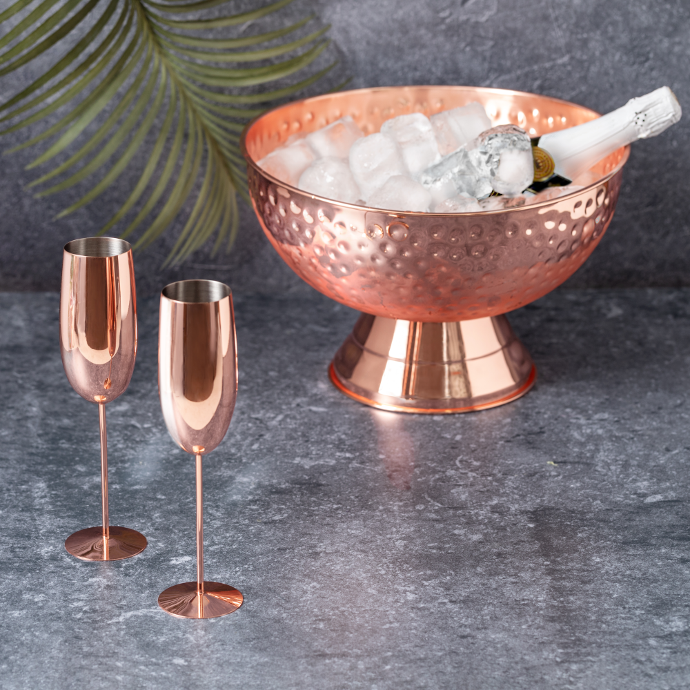 Elegance Copper Champagne Cooler - Bletchingdon - Fulmerstone