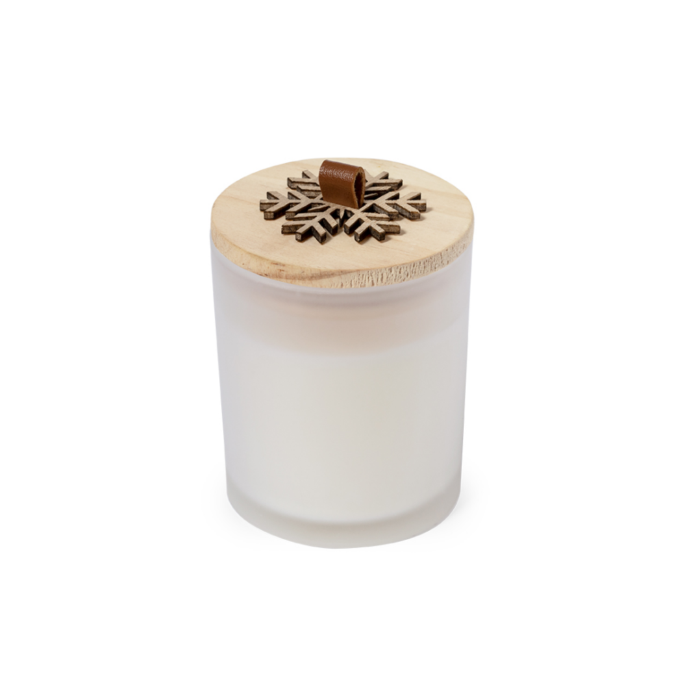 Vanilla-scented candle perfect for the winter season - made by Langton Herring - Gatwick