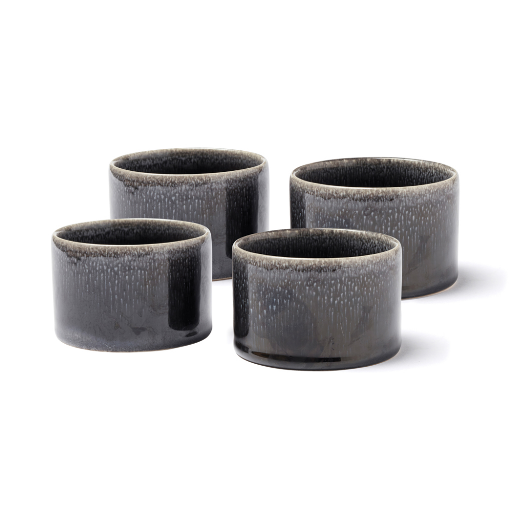 Set di ciotole in ceramica lineare - Marzano Appio