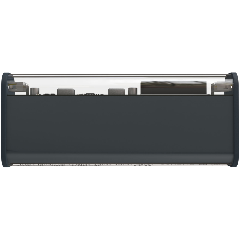 Batterie externe portable transparente de 20.000 mAh avec câble de charge 3-en-1 5A et port USB-C - Plerneuf