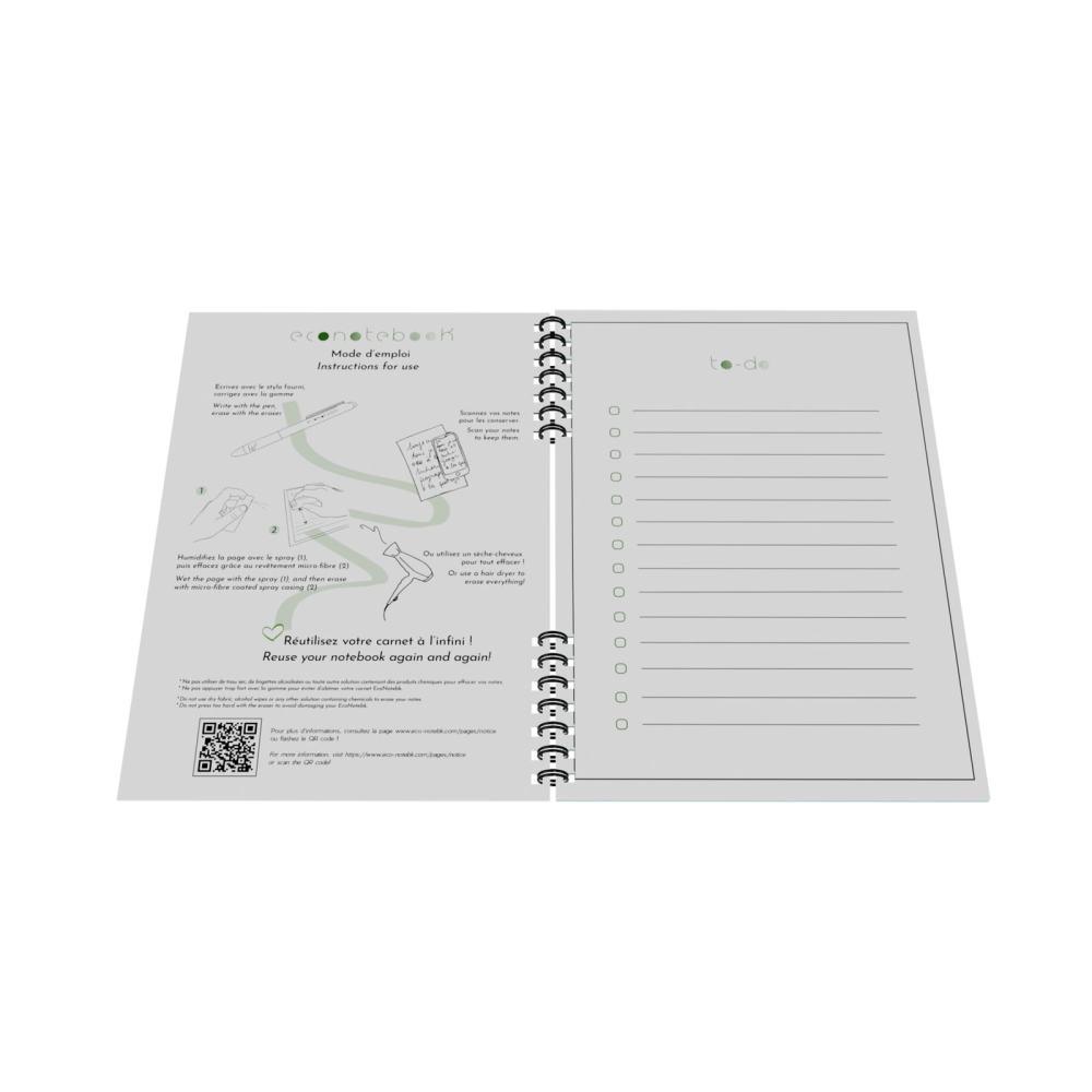 Cuaderno Ecológico A5 con Cubierta Premium - Cabana de Bergantiños