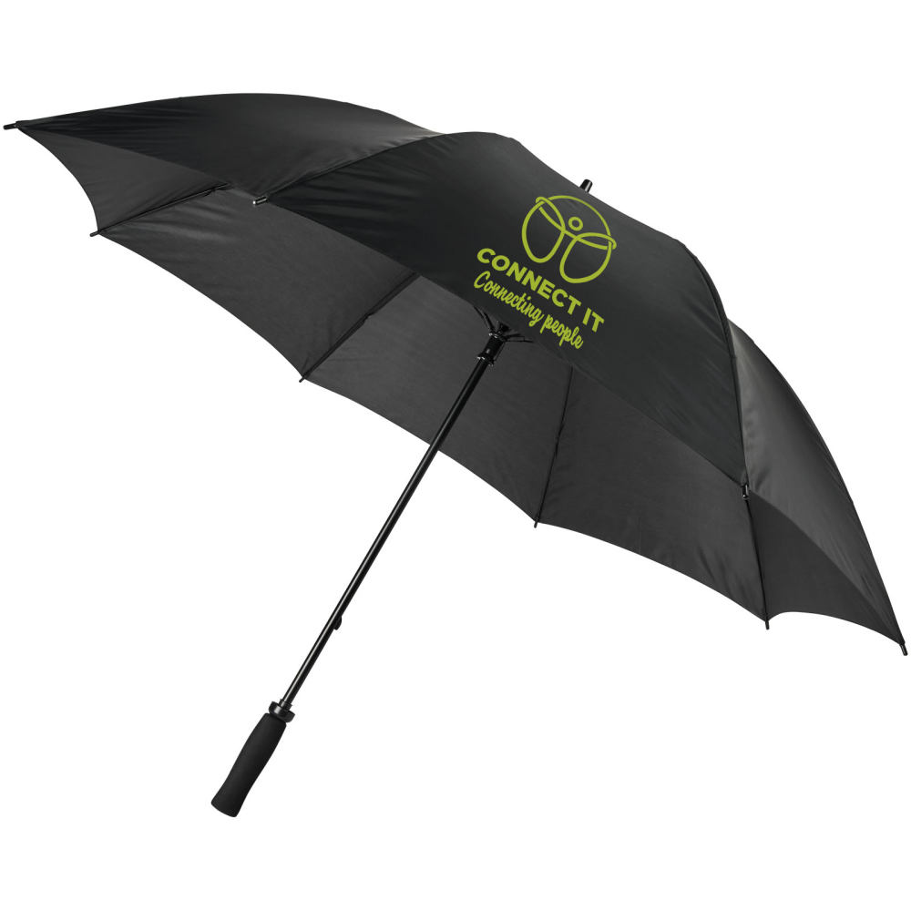 An umbrella designed to comfortably provide cover for two people on the golf course. - Abbeythorpe