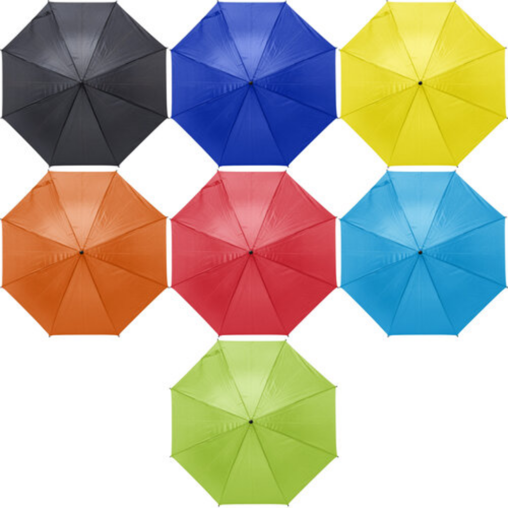 Automatic Polyester Umbrella with Metal & Fibreglass Frame - Exeter