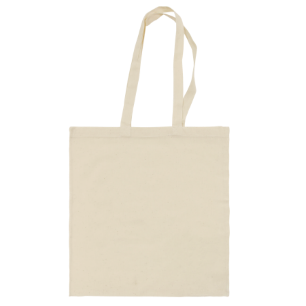 Natural Heavy Quality Cotton Bag with Long Handles - Whitehaven