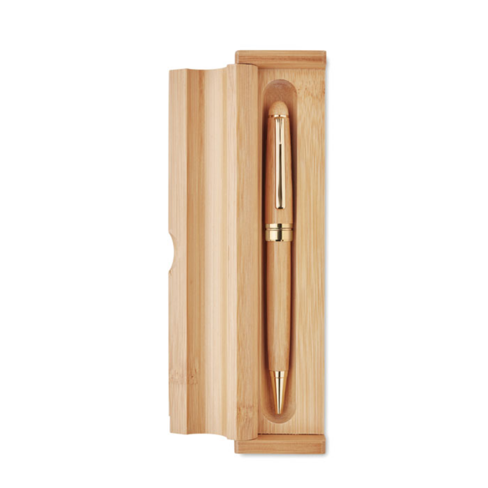 Bambus Stift und Box Geschenkset - Ueckermünde 