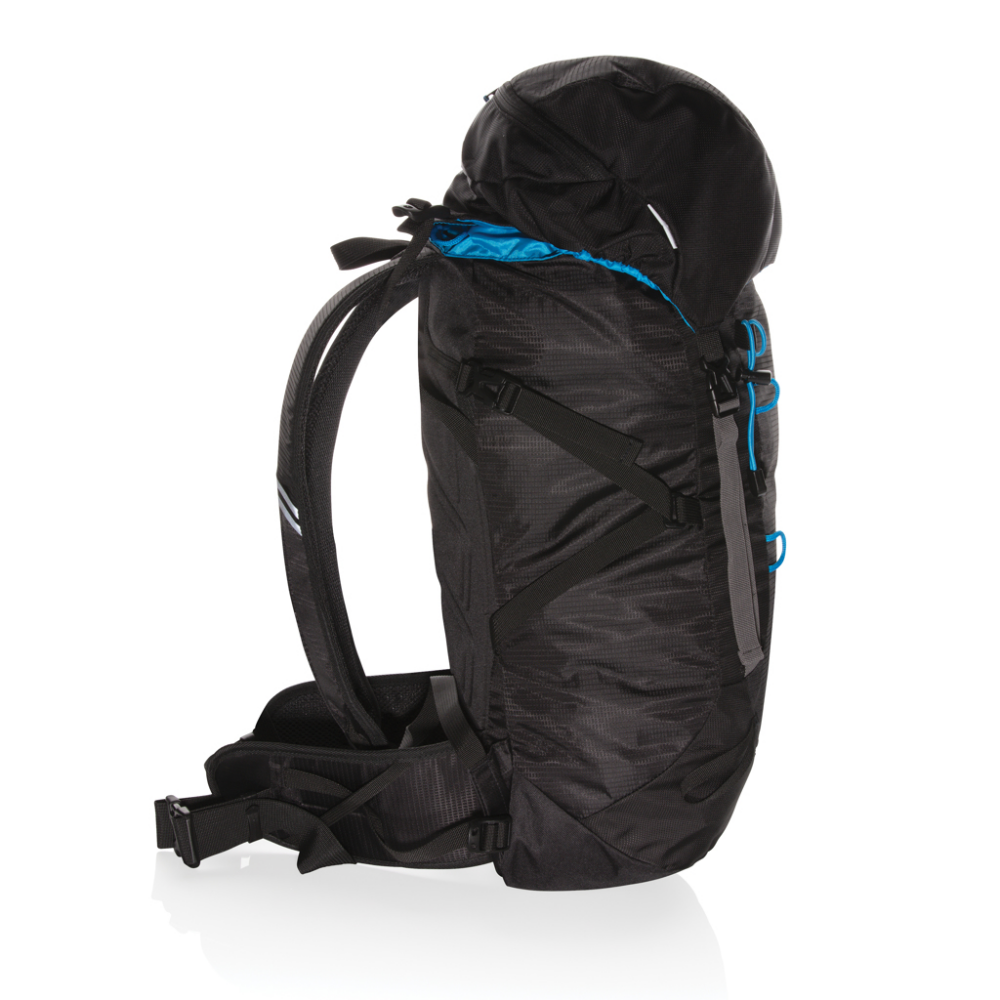 Sporty Rugged Hiking Backpack - Grays