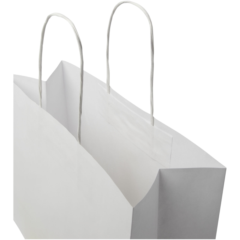 Grand sac en papier kraft avec poignées torsadées - Sangatte