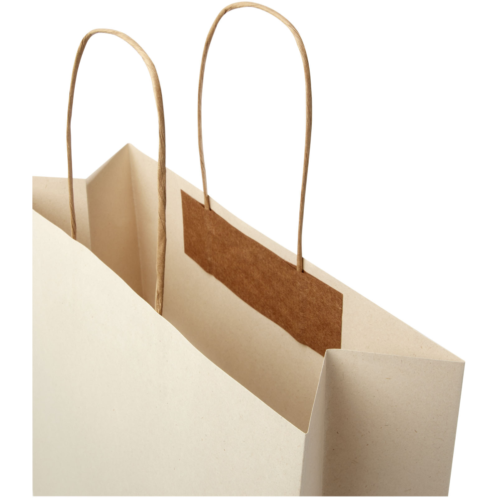Bolsa de papel reciclable XXL hecha de desechos agrícolas - Adahuesca