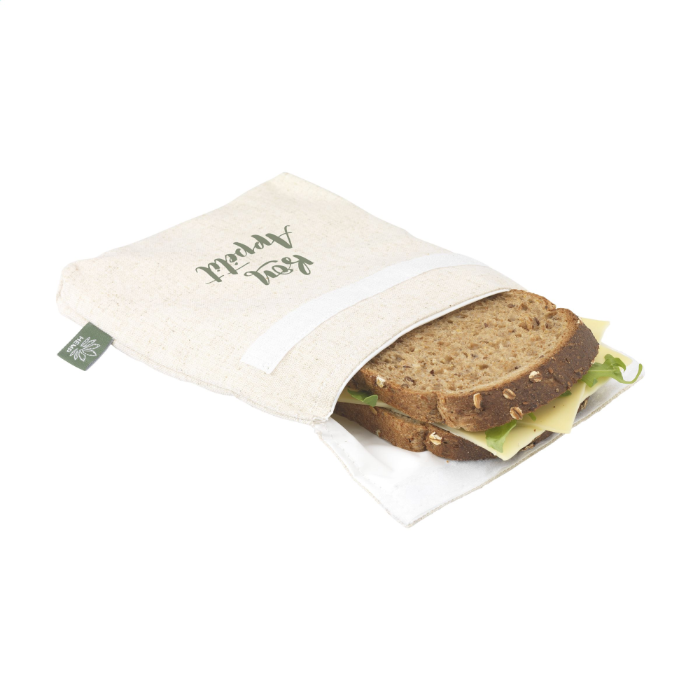 Reusable Hemp Sandwich Pouch - Emley