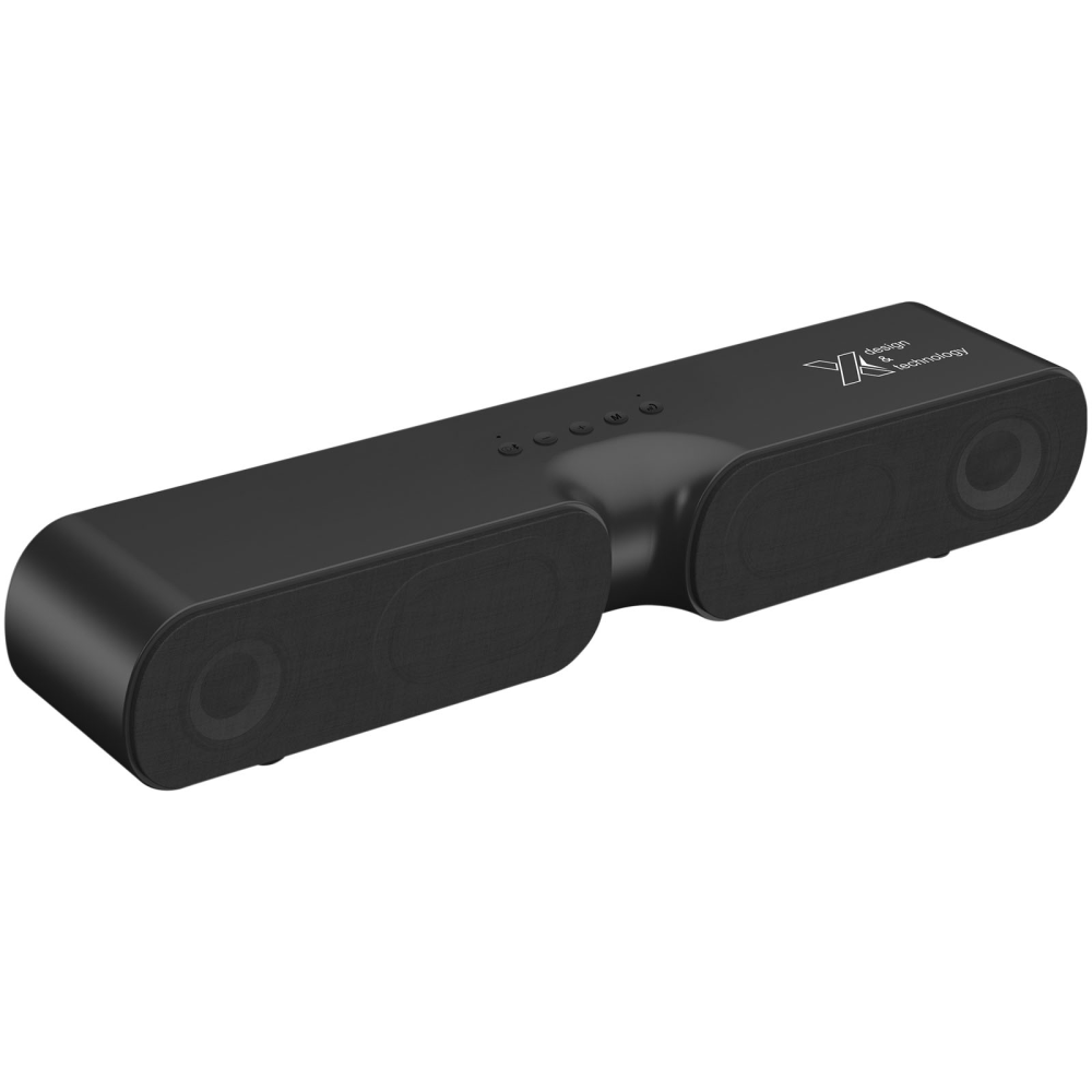 Light-Up Logo Bluetooth Sound Bar with Built-In Microphone - Shard End
