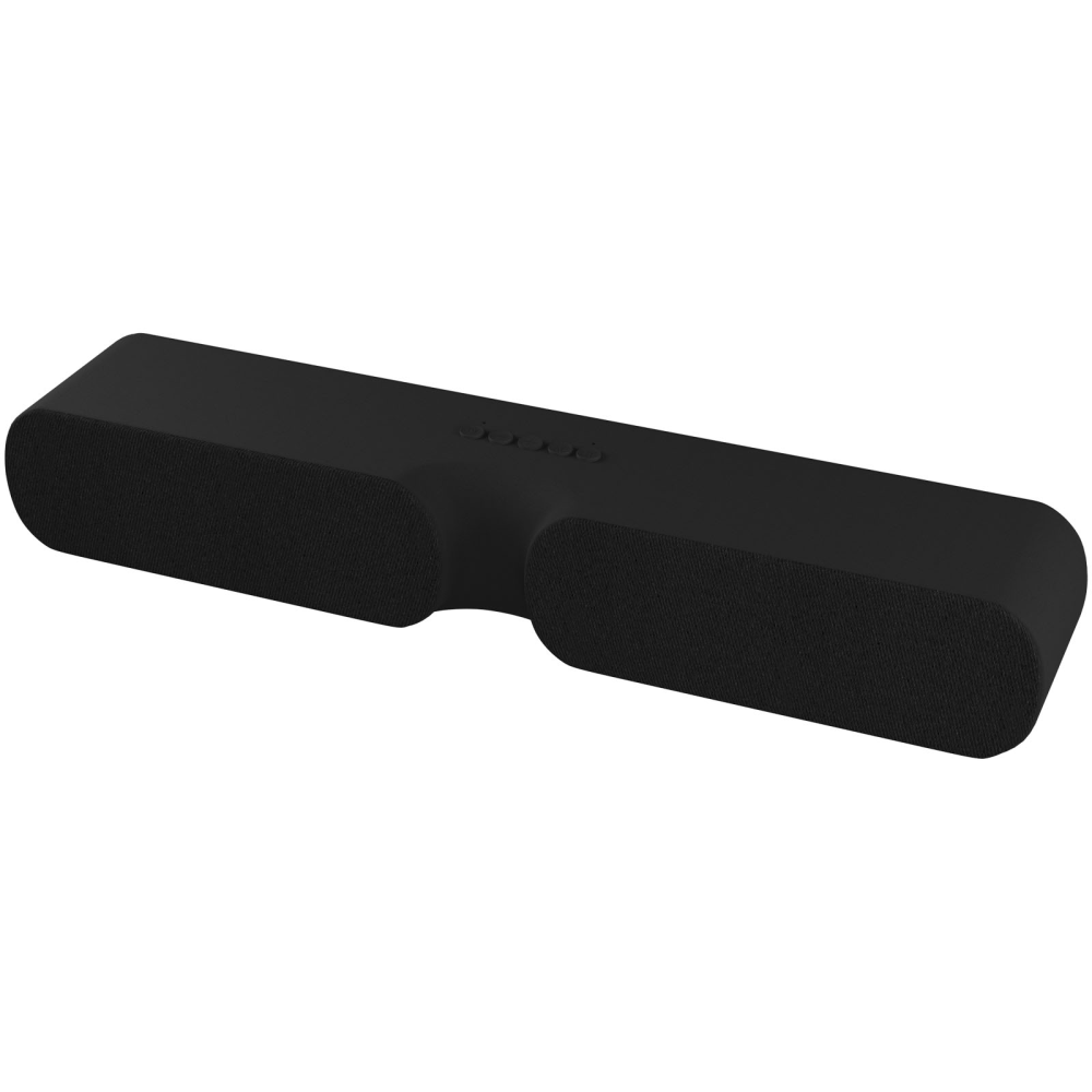 Barre de son Bluetooth avec logo lumineux et microphone intégré - Trosly-Breuil