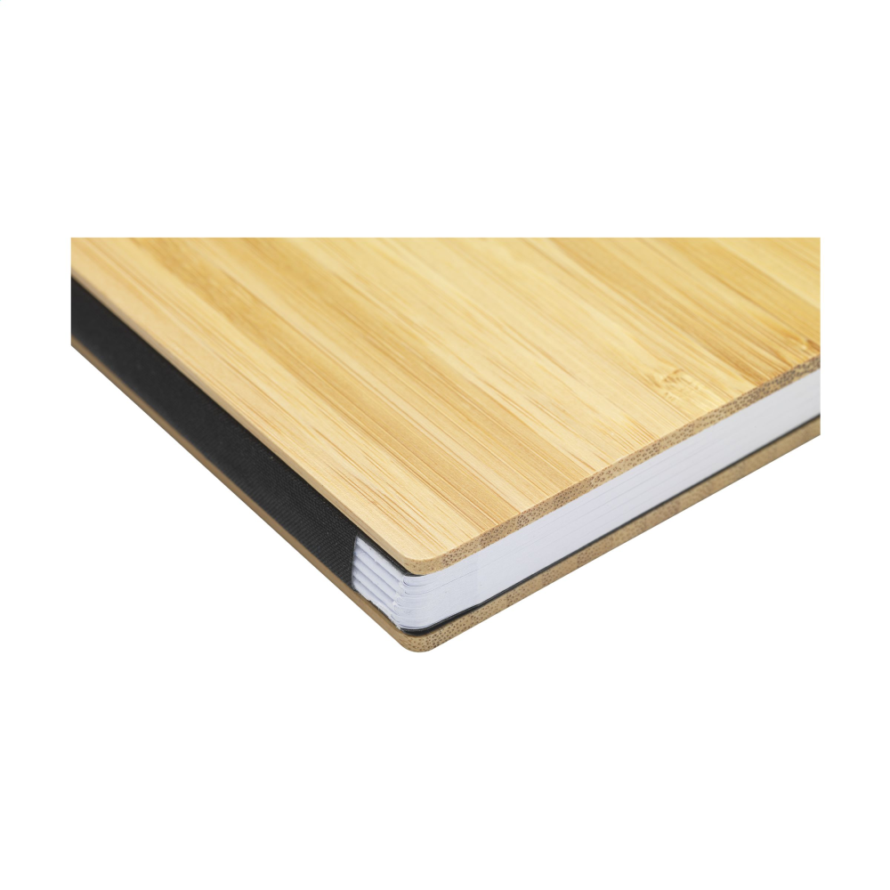 Environmentally Friendly Bamboo Hardcover Notebook with Sustainable Pencil - Petersfield