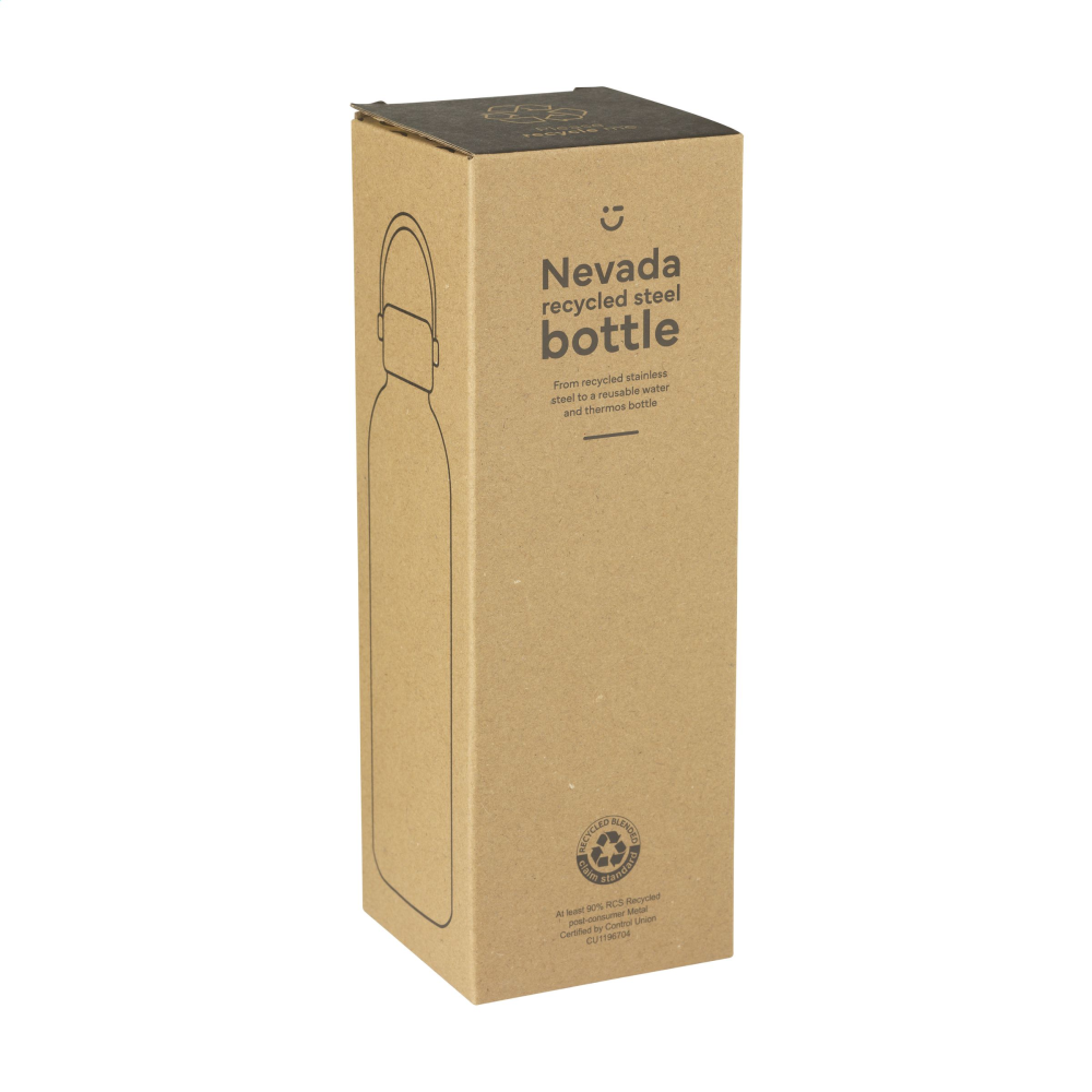 Botella Termo de Acero Inoxidable Reciclado - Villarroya de la Sierra