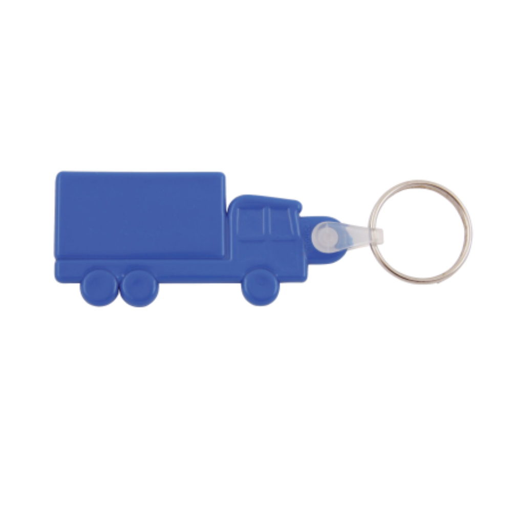 Plastic Truck Keyring - Dedham