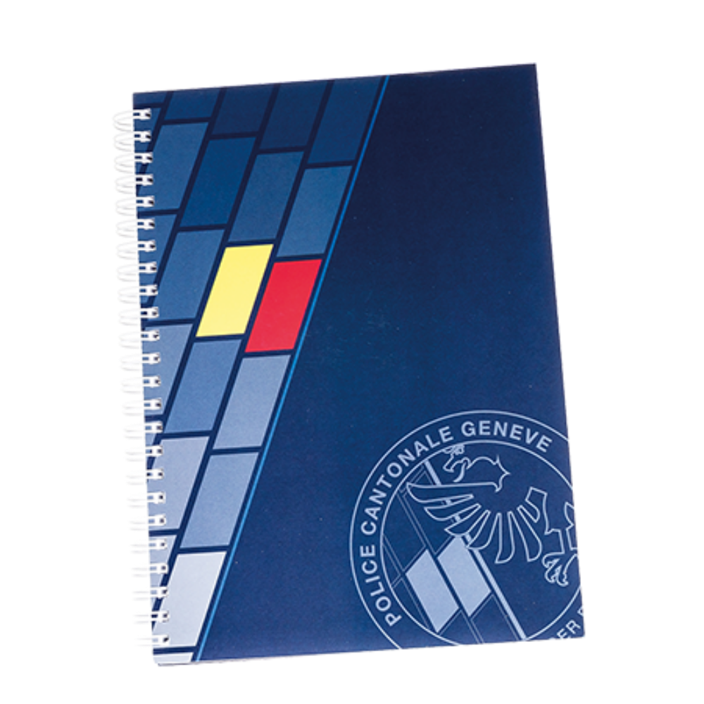 Cuaderno A5 con cubierta blanda y encuadernación Wire-O - Galilea