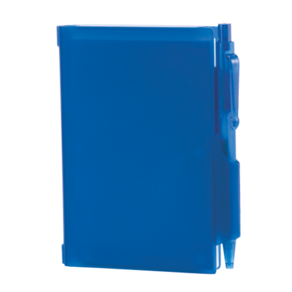 Cuaderno PVC A7 de tapa dura con bolígrafo - Torres