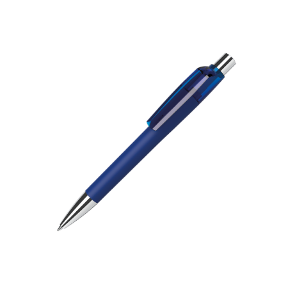 MOOD MD1 GOM 30 M1 Kugelschreiber mit einfarbigem Schaft und blauer Tinte - Münster 