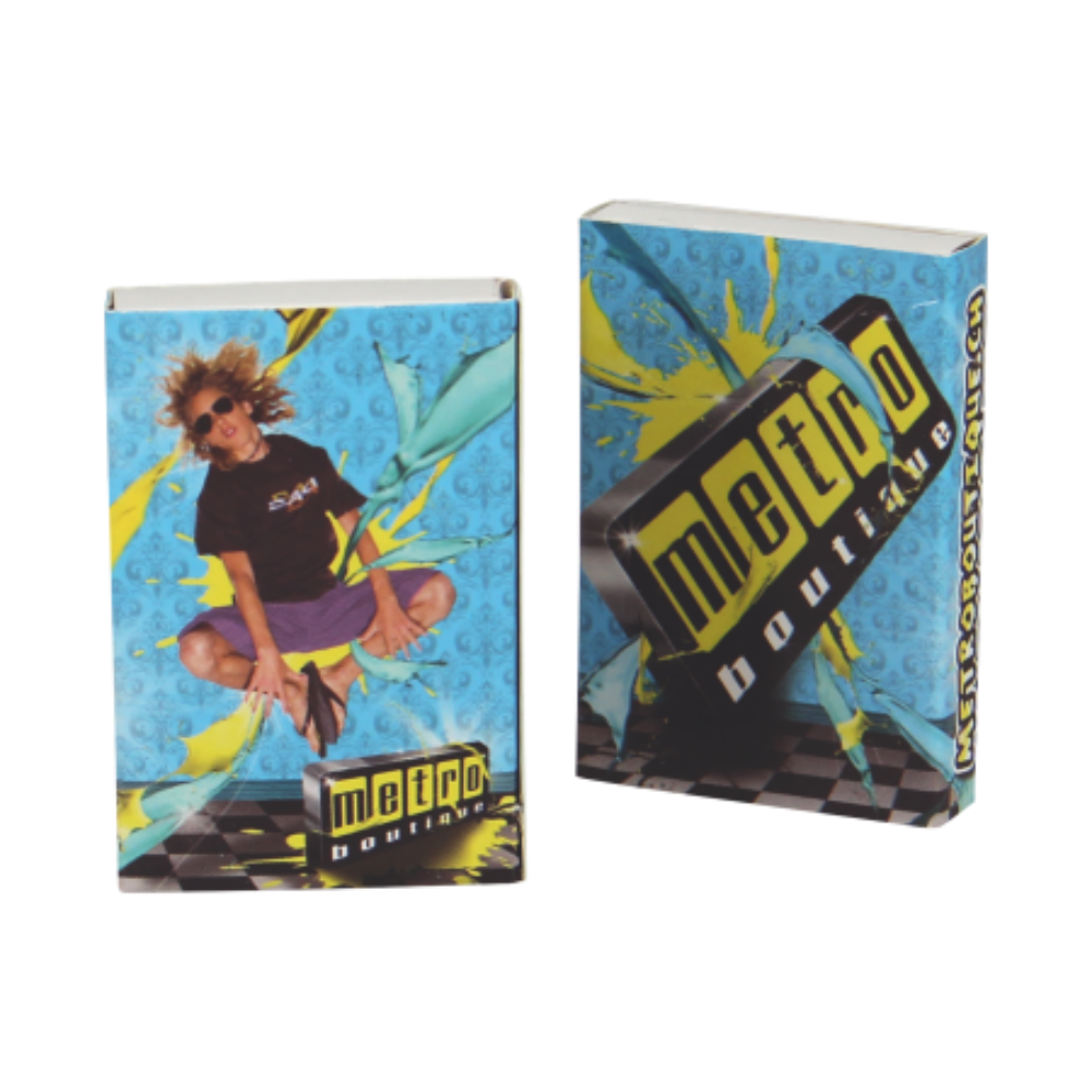 Matchbox with a matte finish that contains 25 matches - Kettering
