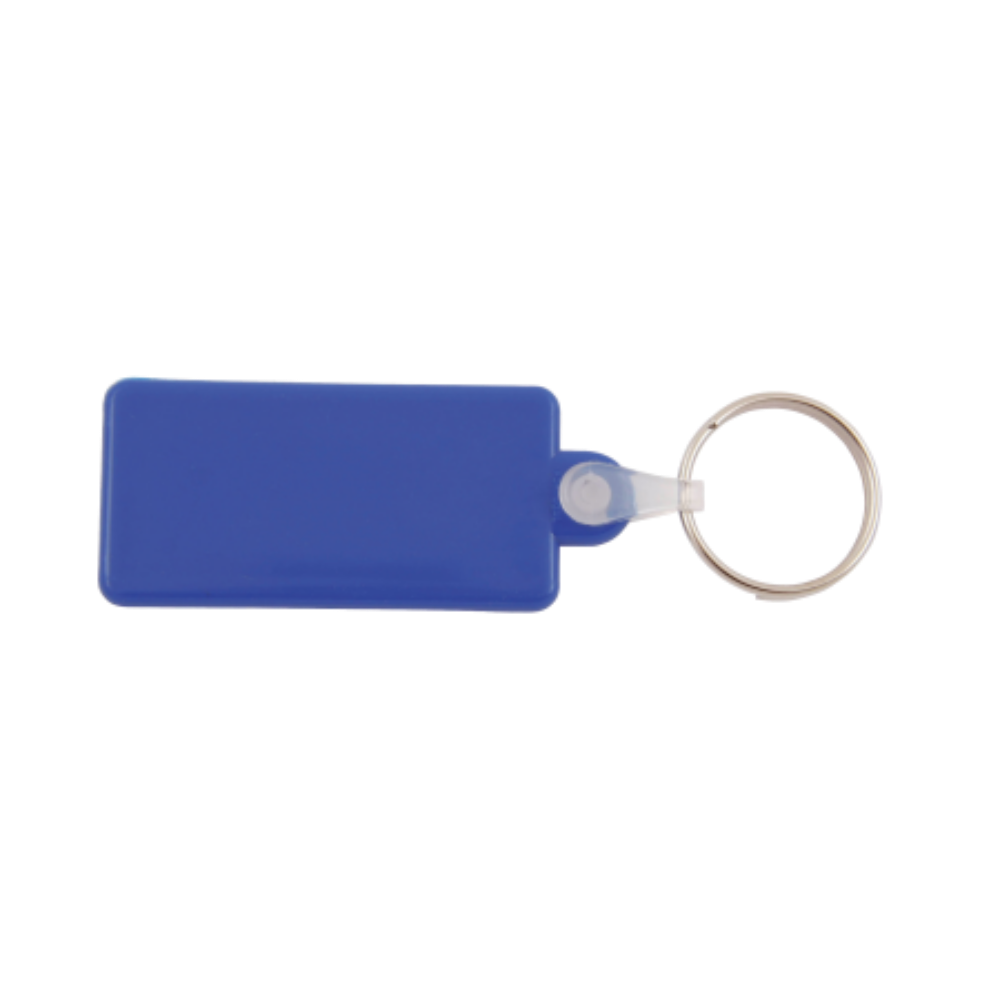 Porte-clés Oblong en Plastique - Cubières