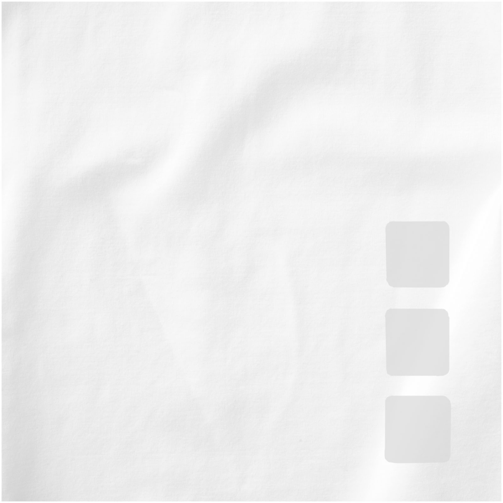 Camiseta orgánica GOTS de manga corta para mujer Kawartha con cuello en V - Ainzón