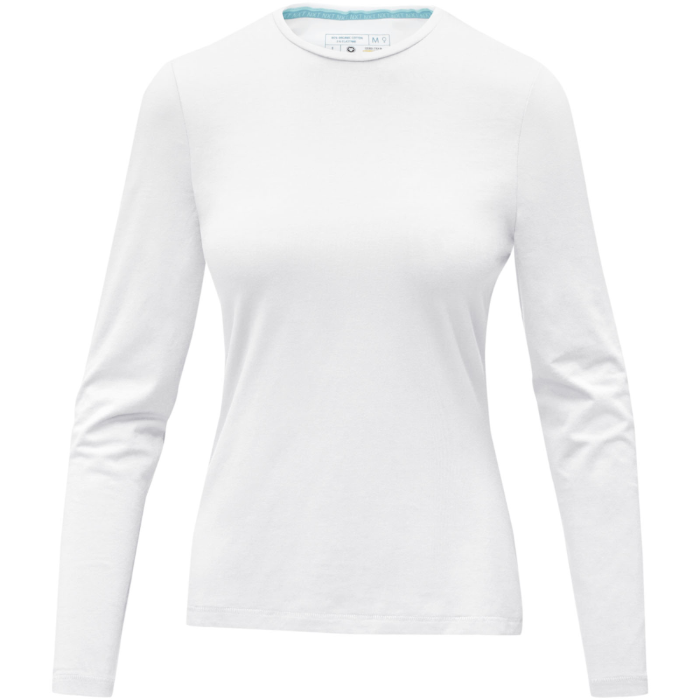 Ponoka long sleeve women's GOTS organic t-shirt - Achnamara