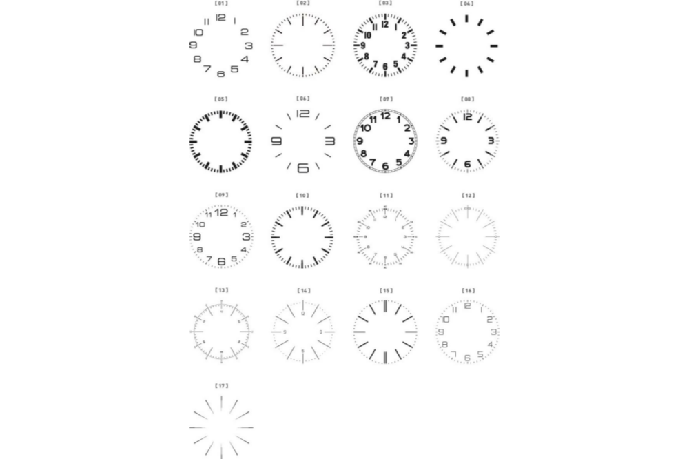 Reloj de Pared de Plástico de Cuarzo (40 cm) - Gallocanta